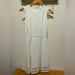 Calvin Klein women’s white dress